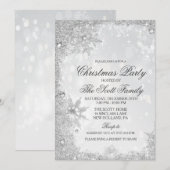 Winter Vakantie Kerstfeest uitnodiging (Voorkant / Achterkant)