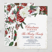 Winter Vakantie Kerstmis uitnodiging (Voorkant / Achterkant)