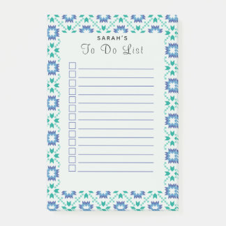 Winter Vakantie Quilt boodschappenlijst Post-it No Post-it® Notes