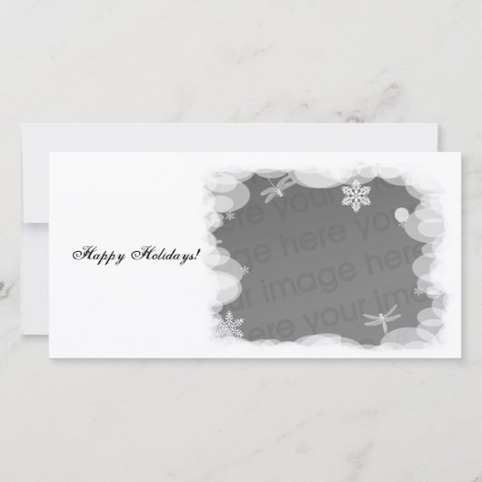 Winter Vakantie Sjabloon (Voorkant)