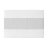 Winter Vakantie Trouwen Holly Vine Matching Uitnodigingen Wikkel (Achterkant Voorbeeld)