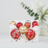 Winter Vakantiecertificaat Briefkaart (Staand voorkant)