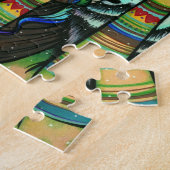 Winter Vampire White Kerstfeest Fantasy Art Legpuzzel (Zijkant)