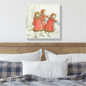 Winter' van April Baby's Book of Tunes, 1900 Canvas Afdruk (Insitu (Slaapkamer))