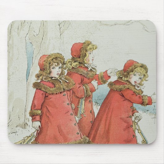 Winter' van April Baby's Book of Tunes, 1900 Muismat (Voorkant)