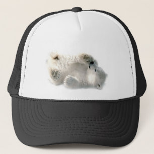 Winter van de Welp van de Ijsbeer de Leuke Trucker Pet