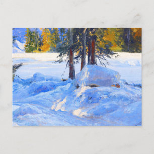 Winter van Edward Theodore Compton Briefkaart