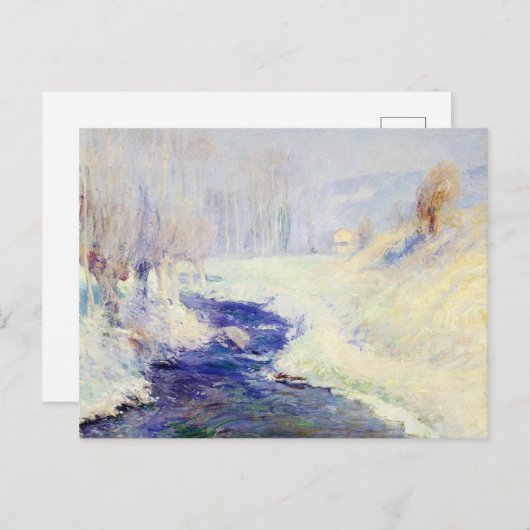 Winter (van Guy Roos) Briefkaart (Voorkant / Achterkant)