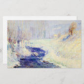 Winter (van Guy Roos) Briefpapier (Voorkant / Achterkant)