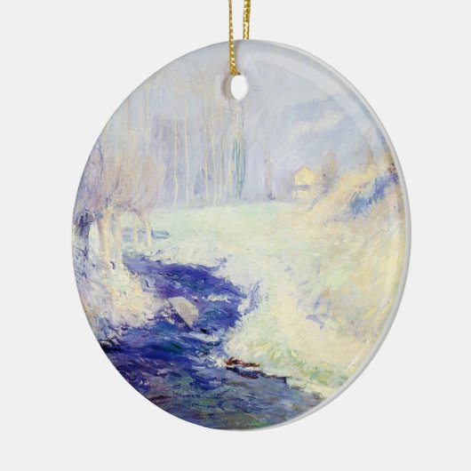 Winter (van Guy Roos) Keramisch Ornament (Links)