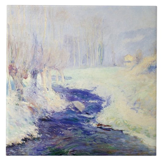 Winter (van Guy Roos) Tegeltje (Voorkant)