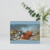 Winter van Jean-Honore Fragonard Briefkaart (Staand voorkant)