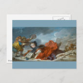 Winter van Jean-Honore Fragonard Briefkaart (Voorkant / Achterkant)