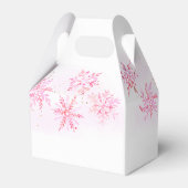 Winter Verjaardag Favoriet Dozen Bedankdoosjes (Achterkant)