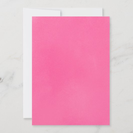 Winter Verjaardagsfeestje Meisje Dank Je Sneeuw Ve Bedankkaart (Achterkant)