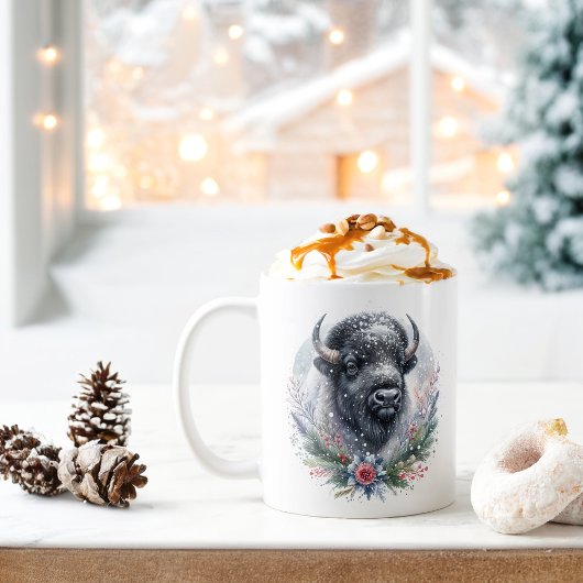 Winter Vibes Amerikaanse Buffel - Koffiemok