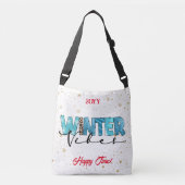 Winter Vibes Customize Crossbody Tas (Voorkant)