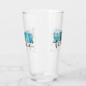Winter Vibes Customize Glas (Links)