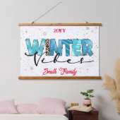 Winter Vibes Customize Hangend Wandkleed (Slaapkamer)