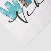 Winter Vibes Customize Tissuepapier (Detail)