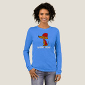 Winter Vibes Dachshund T-Shirt (Voorkant)