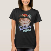 Winter Vibes Hot Cacao T-shirt (Voorkant)