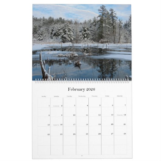 Winter Vibes Kalender (Feb 2026)