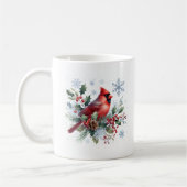 Winter Vibes Noordelijke Kardinaal - Koffiemok (Links)