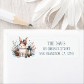 Winter Vibes Rabbit - Retouradres Etiket (Insitu)