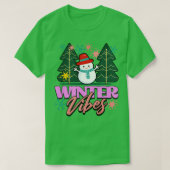 Winter Vibes T-shirt (Design voorkant)