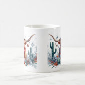 Winter Vibes Texas Longhorn - Koffiemok (Center)