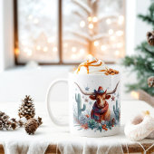Winter Vibes Texas Longhorn - Koffiemok