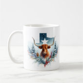Winter Vibes Texas Longhorn - Koffiemok (Links)