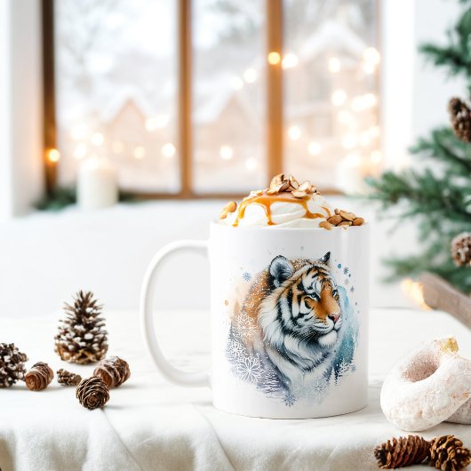 Winter Vibes - Tijger Koffiemok