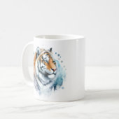 Winter Vibes - Tijger Koffiemok (Voorkant links)