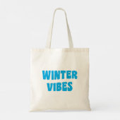 Winter Vibes Tote Bag (Achterkant)
