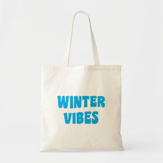 Winter Vibes Tote Bag (Voorkant)