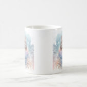 Winter Vibes Waterverf Kat - Koffiemok (Center)