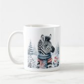 Winter Vibes Zebra - Koffiemok (Links)