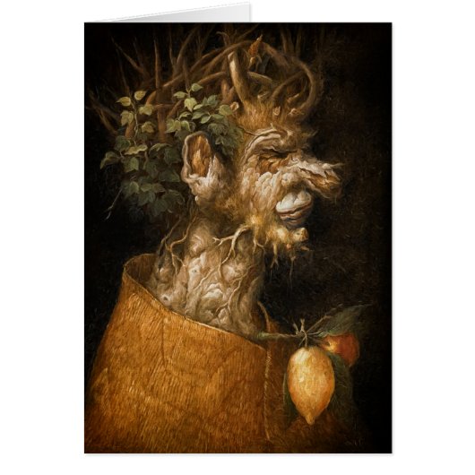 Winter Vier Seasons Giuseppe Arcimboldo Blank (Voorkant)