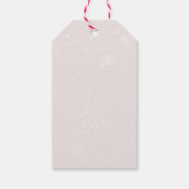 Winter Village Baby shower Dank u Cadeaulabel (Achterkant)