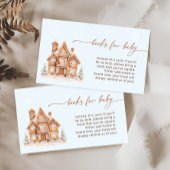 Winter Village Boeken voor Baby Informatiekaartje