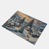 Winter Village Deurmat (Schuin)