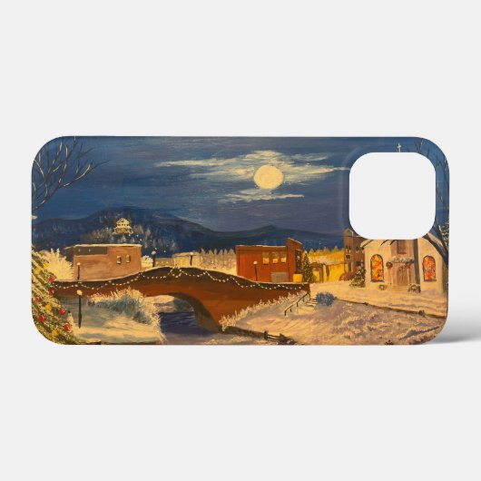 Winter Village, door Gary Poling Case-Mate iPhone Case (Achterkant (horizontaal))