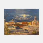 Winter Village, door Gary Poling Deurmat (Voorkant)
