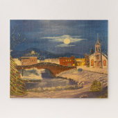 Winter Village, door Gary Poling Legpuzzel (Horizontaal)