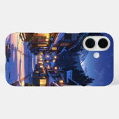Winter Village Glow Case-Mate iPhone Case (Achterkant (horizontaal))