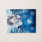 Winter Village & Gnome Jigsaw Puzzel (Horizontaal)