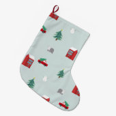 Winter Village Grote Kerstsok (Voorkant (Hangend))