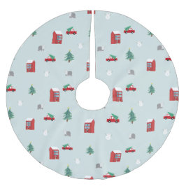 Winter Village Kerstboom Rok